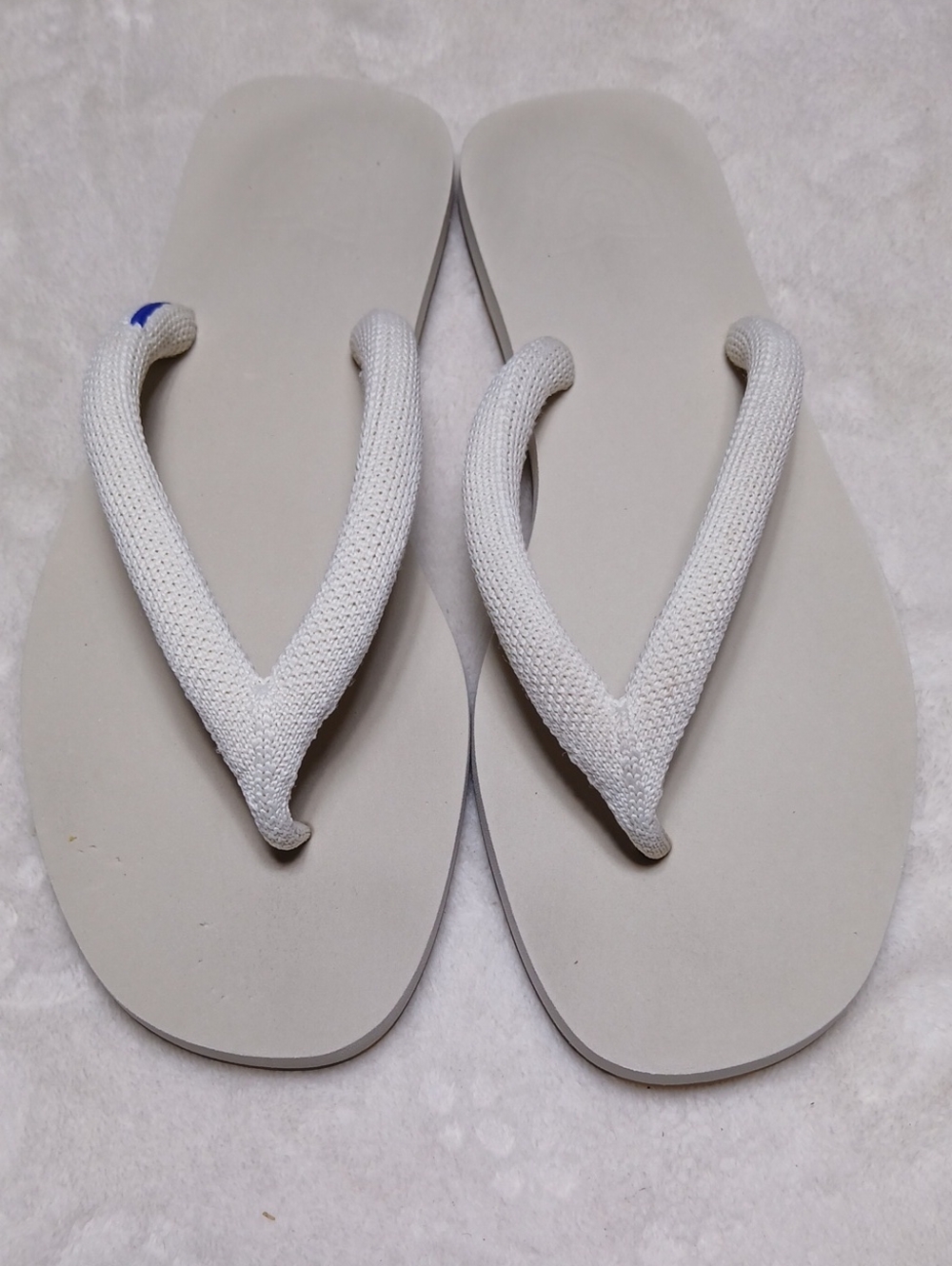 Rothy's White Women's Flip Flop Sandals Size 7
